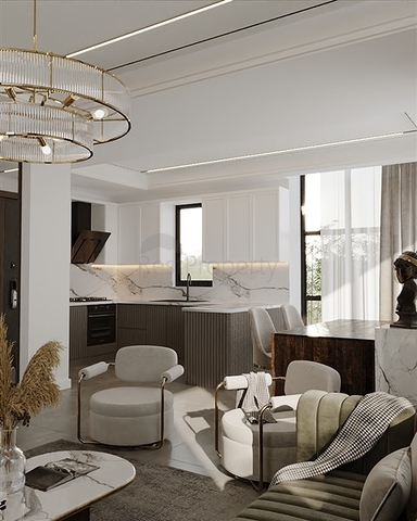 Вілла 3 + 1 з джакузі на даху в 250 м від моря