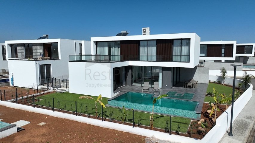 Вілла з індивідуальним дизайн проектом в районі Іскеле