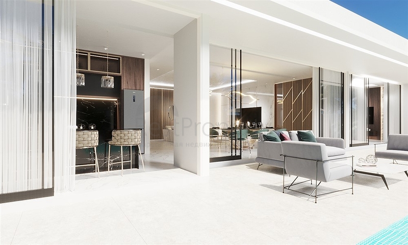 Проект комплексу двоповерхових вілл преміум класу з авторським дизайном