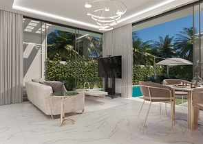 Проект комплексу двоповерхових вілл преміум класу з авторським дизайном