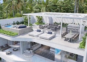 Проект комплексу двоповерхових вілл преміум класу з авторським дизайном