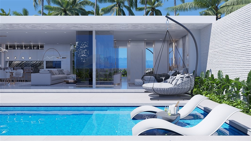 Комплекс люксових Вілл в Каліфорнійському стилі на південному схилі о. Балі Комплекс люксових Вілл в Каліфорнійському стилі на південному схилі о. Балі