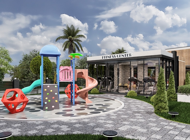 Новий комплекс окремо розташованих вілл поруч з морем