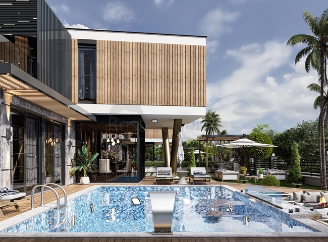 Новий комплекс окремо розташованих вілл поруч з морем