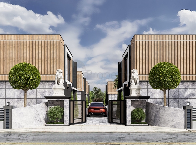 Новий комплекс окремо розташованих вілл поруч з морем