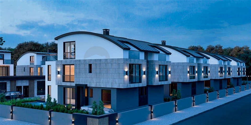 Вілла планування 5 + 1 в районі Сіде - Анталія 