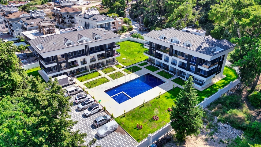 Квартири планування 1 + 1, 2+1 і 3 + 1 в районі Кемер-Анталія 