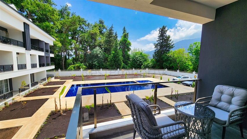 Квартири планування 1 + 1, 2+1 і 3 + 1 в районі Кемер-Анталія 