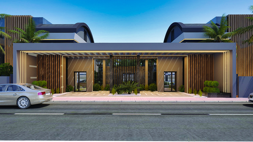 Квартири планування 1+1 і 2+1 дуплекс в районі Белек-Анталія