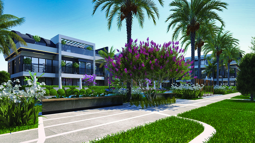 Квартири планування 1+1 і 2+1 дуплекс в районі Белек-Анталія