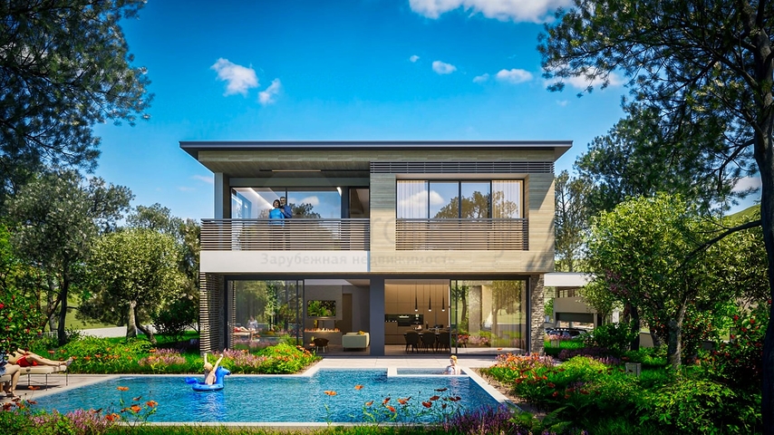 Вілла планування 4 + 1 в районі Белек - Анталія 