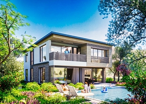 Вілла планування 4 + 1 в районі Белек - Анталія 