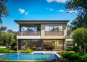 Вілла планування 4 + 1 в районі Белек - Анталія 