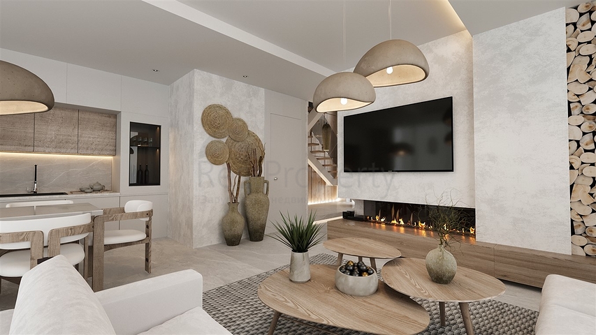 Інвестиційний проект вілли планування 3 + 1 в районі Белек - Анталія 