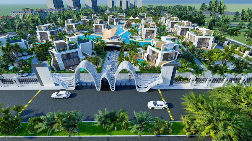 Інвестиційний проект вілли планування 3 + 1 в районі Белек - Анталія 