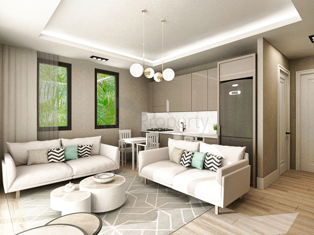 Вілли в комплексі планування 3 + 1 в районі Кемер - Анталія 