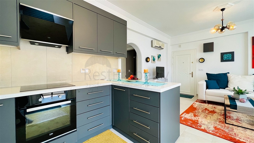 Квартира планування 3 + 1 дуплекс в районі Кемер-Анталія