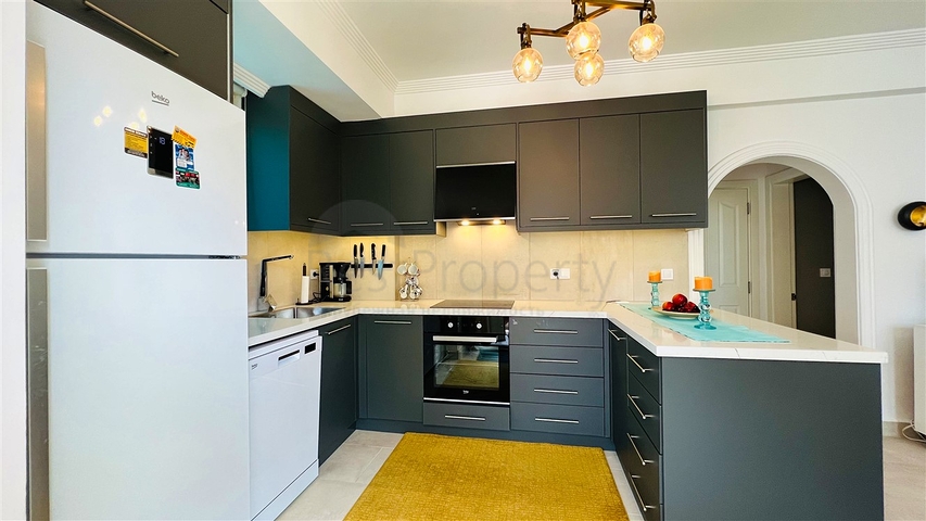 Квартира планування 3 + 1 дуплекс в районі Кемер-Анталія