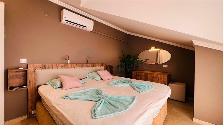 Квартира планування 3 + 1 дуплекс в районі Кемер-Анталія