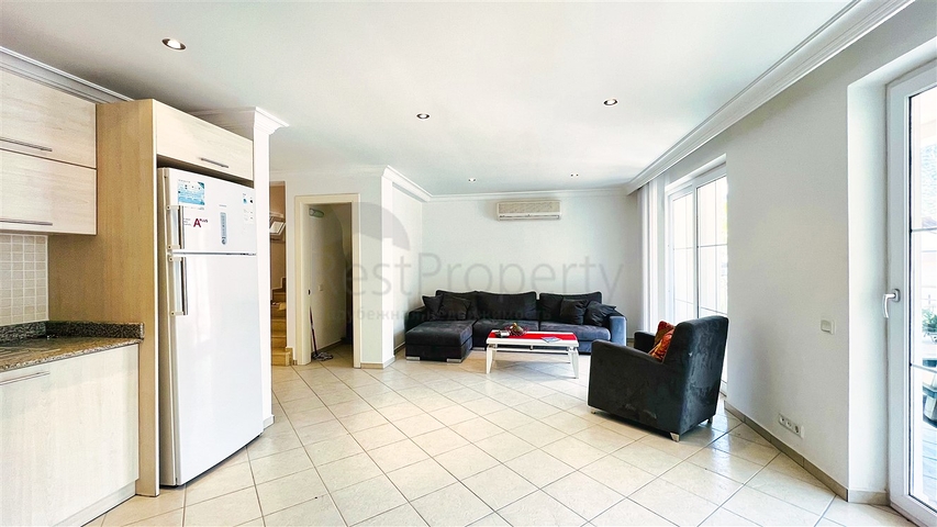 Квартира планування 2 + 1 дуплекс в районі Кемер-Анталія 