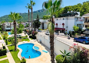 Квартира планування 2 + 1 дуплекс в районі Кемер-Анталія 