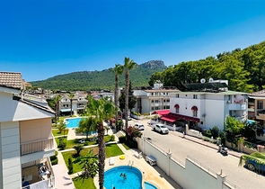 Квартира планування 2 + 1 дуплекс в районі Кемер-Анталія 