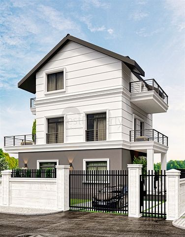 Вілла планування 4 + 1 в районі Белек - Анталія 