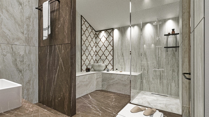 Вілла планування 4 + 1 в районі Белек - Анталія 