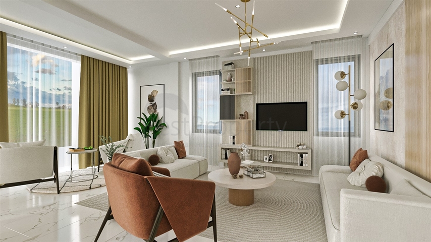 Вілла планування 4 + 1 в районі Белек - Анталія 