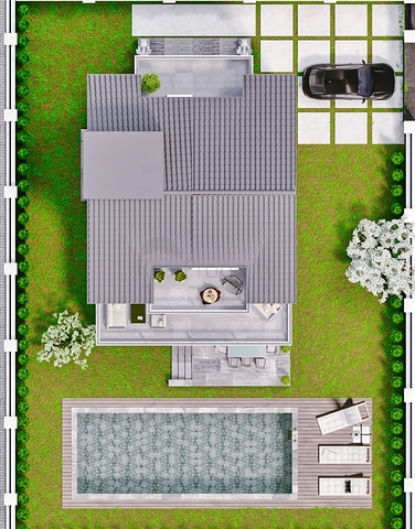 Вілла планування 4 + 1 в районі Белек - Анталія 