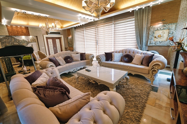 Вілла планування 5 + 1 в районі Кемер - Анталія 