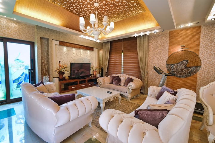 Вілла планування 5 + 1 в районі Кемер - Анталія 