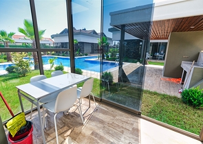  Таунхаус планування 3 + 1 в районі Кемер-Анталія 