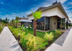  Таунхаус планування 3 + 1 в районі Кемер-Анталія 