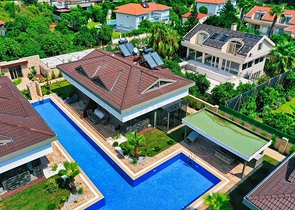  Таунхаус планування 3 + 1 в районі Кемер-Анталія 