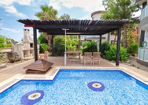 Квартира планування 3 + 2 дуплекс в районі Кемер-Анталія 