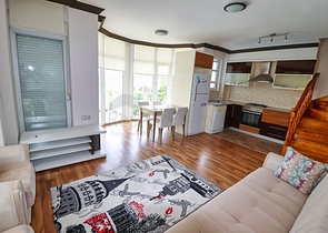 Квартира планування 3 + 2 дуплекс в районі Кемер-Анталія 