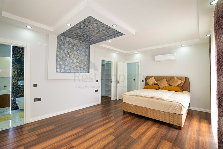 Вілла планування 5 + 1 в мікрорайоні Гюзельоба - Анталія 