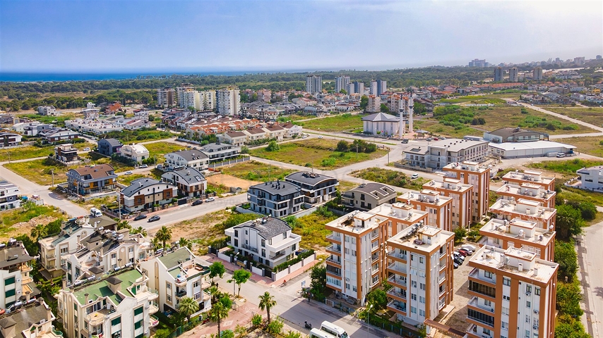 Вілла планування 5 + 1 в мікрорайоні Гюзельоба - Анталія 