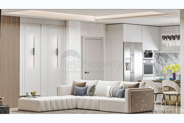 Вілла планування 3 + 1 в районі Кемер - Анталія 