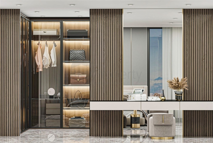 Вілла планування 3 + 1 в районі Кемер - Анталія 