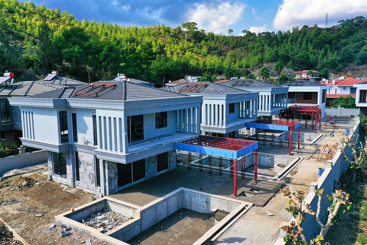 Вілла планування 3 + 1 в районі Кемер - Анталія 