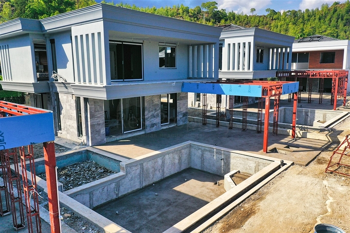 Вілла планування 3 + 1 в районі Кемер - Анталія 