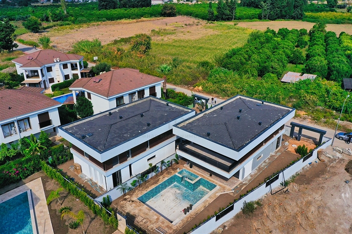 Вілла планування 4 + 1 в районі Кемер - Анталія 