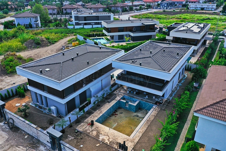 Вілла планування 4 + 1 в районі Кемер - Анталія 