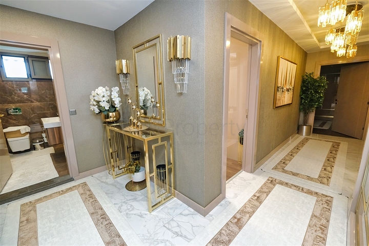 Вілла планування 3 + 2 в районі Кемер-Анталія 