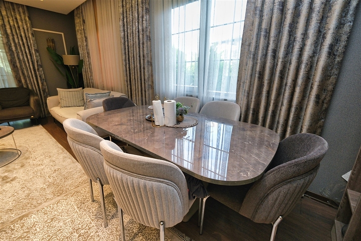 Вілла планування 3 + 2 в районі Кемер-Анталія 