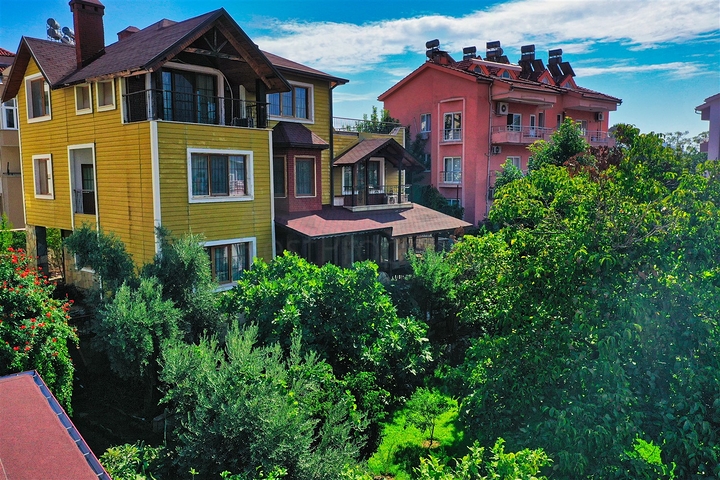 Вілла планування 6 + 1 в районі Кемер - Анталія 