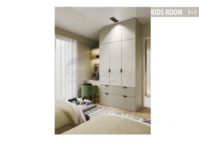 Вілли планування 3 + 1 і 4 + 1 в районі Сіде - Анталія