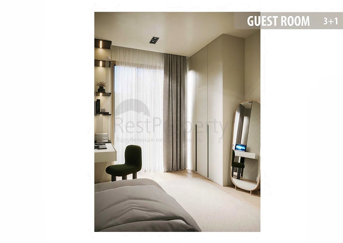 Вілли планування 3 + 1 і 4 + 1 в районі Сіде - Анталія